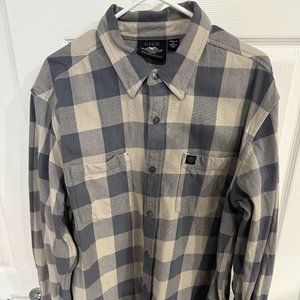 Harley Davidson Flannel Shirt Excellent Condition